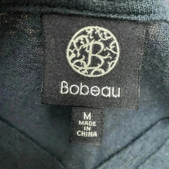 Bobeau short sleeve Caty t-shirt with knotted front size medium women’s - Picture 3 of 8